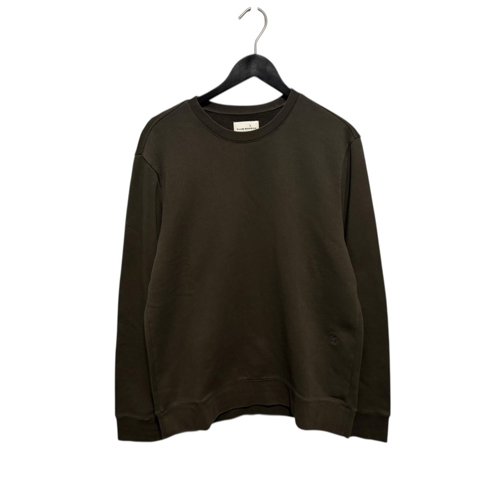 ♣️ Club Monaco Embroidered Crest Sweater size Large